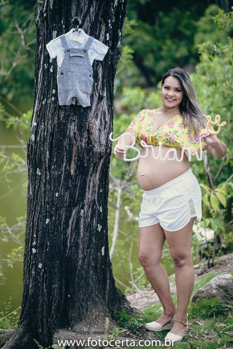 Fotografia de Ensaio de Gestante - Ilha do Frade - Vitória-ES'