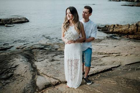 Fotografia de Ensaio Pré-Casamento - Vitória-ES'