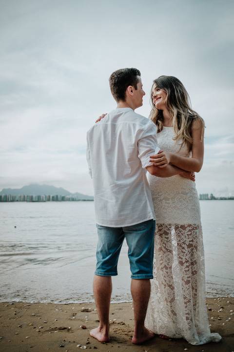Fotografia de Ensaio Pré-Casamento - Vitória-ES'