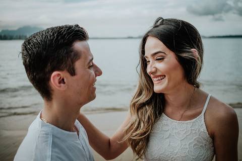Fotografia de Ensaio Pré-Casamento - Vitória-ES'