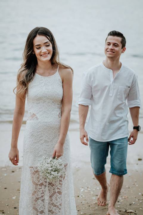 Fotografia de Ensaio Pré-Casamento - Vitória-ES'