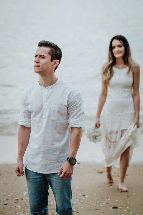 Fotografia de Ensaio Pré-Casamento - Vitória-ES'