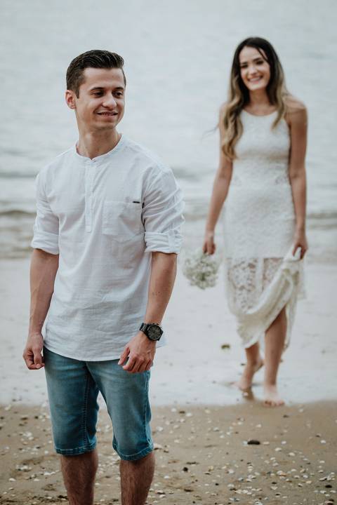 Fotografia de Ensaio Pré-Casamento - Vitória-ES'