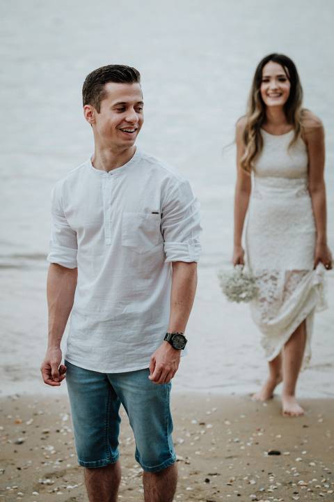 Fotografia de Ensaio Pré-Casamento - Vitória-ES'
