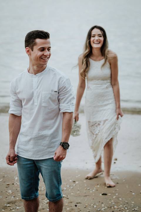 Fotografia de Ensaio Pré-Casamento - Vitória-ES'