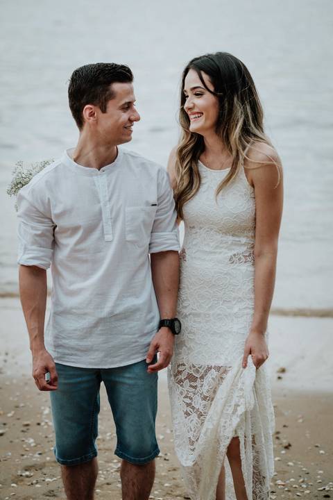 Fotografia de Ensaio Pré-Casamento - Vitória-ES'