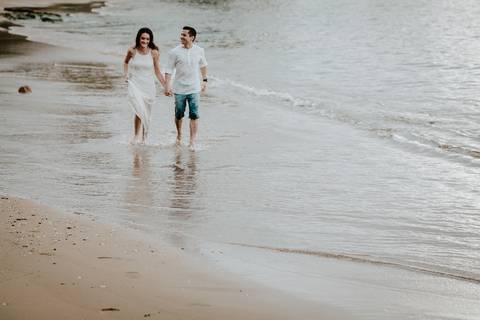 Fotografia de Ensaio Pré-Casamento - Vitória-ES'