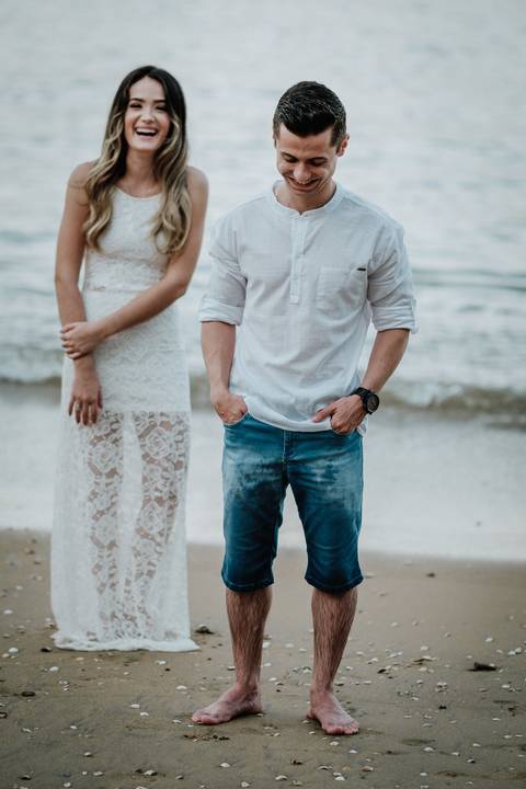 Fotografia de Ensaio Pré-Casamento - Vitória-ES'