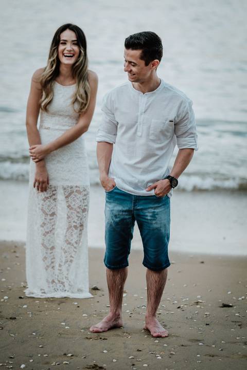 Fotografia de Ensaio Pré-Casamento - Vitória-ES'