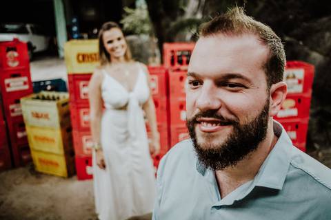 Fotografia de Ensaio Pré-Casamento - Vitória-ES'