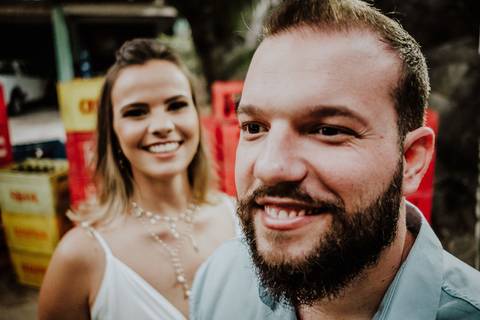 Fotografia de Ensaio Pré-Casamento - Vitória-ES'