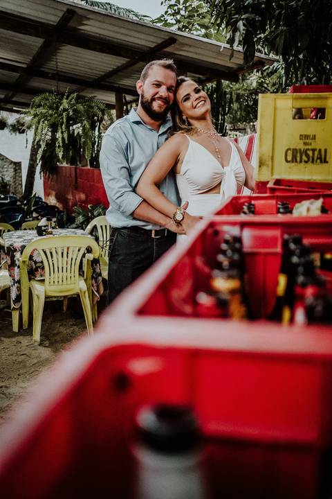 Fotografia de Ensaio Pré-Casamento - Vitória-ES'