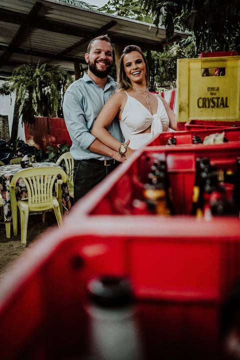 Fotografia de Ensaio Pré-Casamento - Vitória-ES'