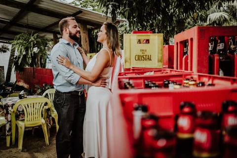 Fotografia de Ensaio Pré-Casamento - Vitória-ES'
