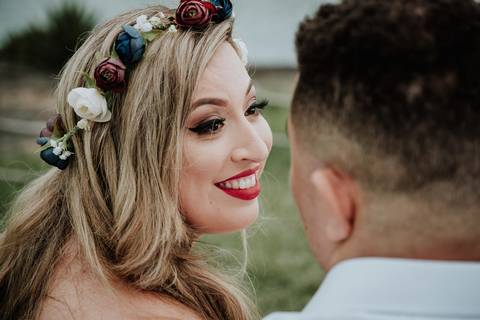 Fotografia de Ensaio Pré-Casamento - Farol de Santa Luzia - Vitória-ES'