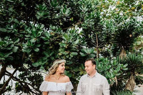 Ensaio Pré-Casamento - Praia de Manguinhos - ES'