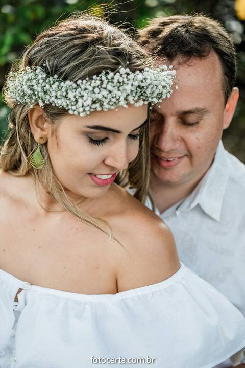 Ensaio Pré-Casamento - Praia de Manguinhos - ES'