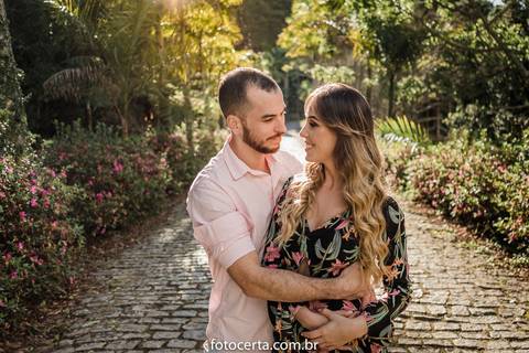 Fotografia de Ensaio Pré-Casamento - Pedra Azul-ES'