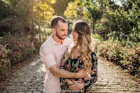 Fotografia de Ensaio Pré-Casamento - Pedra Azul-ES'