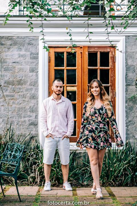 Fotografia de Ensaio Pré-Casamento - Pedra Azul-ES'