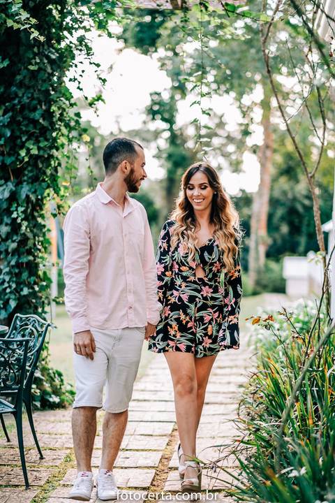 Fotografia de Ensaio Pré-Casamento - Pedra Azul-ES'