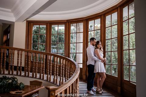 Fotografia de Ensaio Pré-Casamento - Pedra Azul-ES'