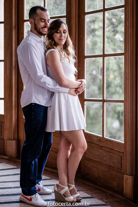 Fotografia de Ensaio Pré-Casamento - Pedra Azul-ES'