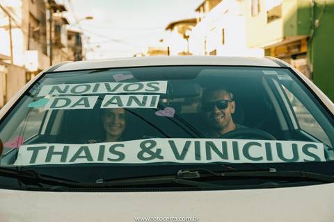 Foto Certa - Fotografia de Casamento, Ensaios, Família e Eventos, atendendo principalmente toda região da Grande Vitória e em todo Espírito Santo.
Carreata dos Noivos da Anielle Lemos'