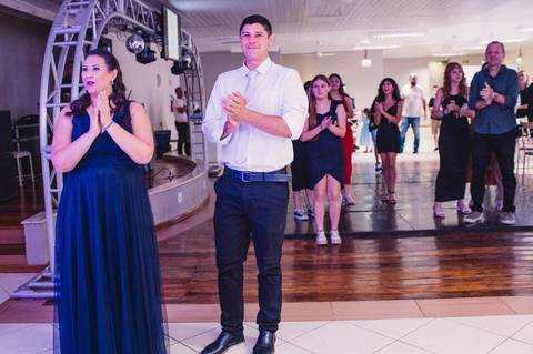 Festa de 15 anos - hora do parabéns'