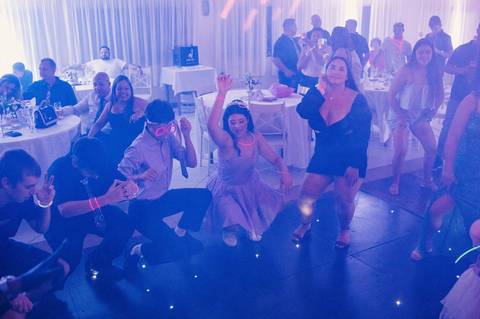 Festa de 15 anos - balada na associação da JBS em Montenegro'