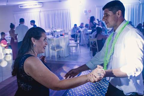 Festa de 15 anos - balada na associação da JBS em Montenegro'
