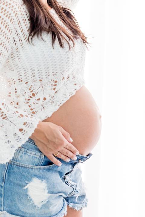 ensaio gestante em casa- rj'