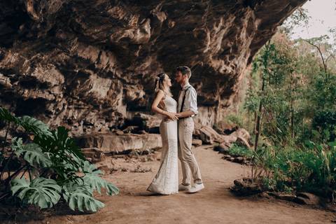 Gruta em Santa Catarina'