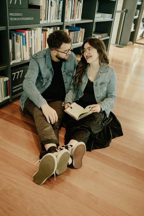 pré wedding livraria '