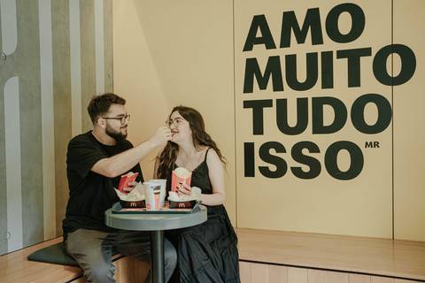 pré wedding mc donalds'