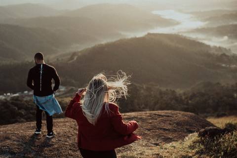 pre wedding nas montanhas'