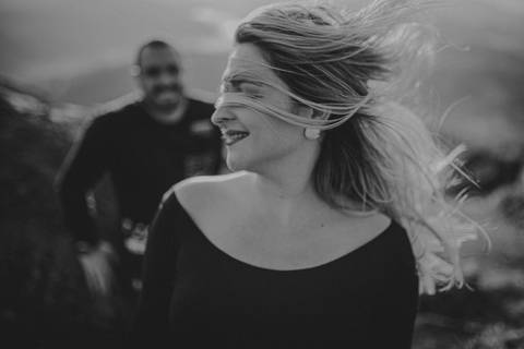 pre wedding nas montanhas, preto e branco , B&W'