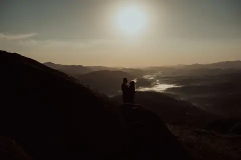 pre wedding nas montanhas'