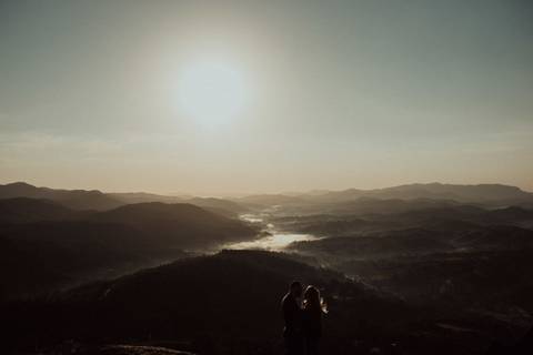 pre wedding nas montanhas'