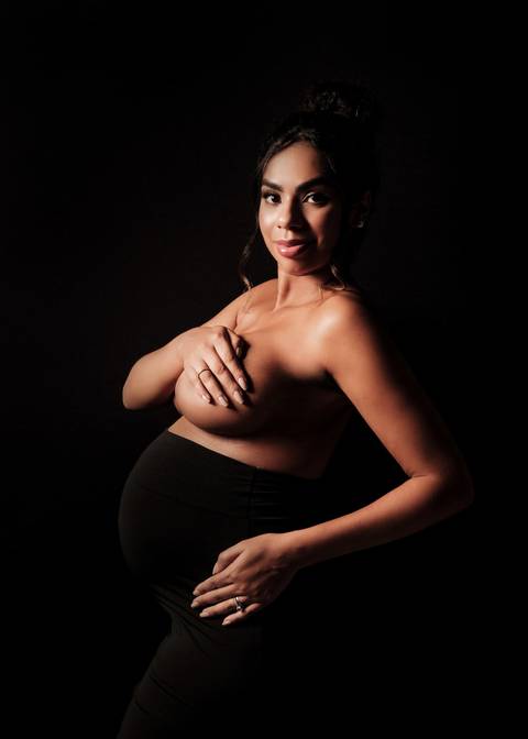 ensaio de gestante nua em presidente orudente '