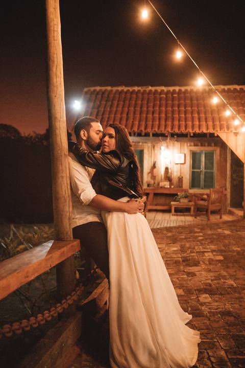 vestido branco para pre wedding em presidente prudente'