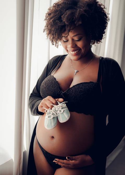 /ensaio de Gestante em Studio'