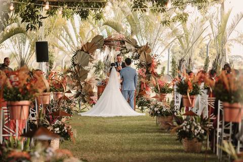 decoração rusatica para campo '
