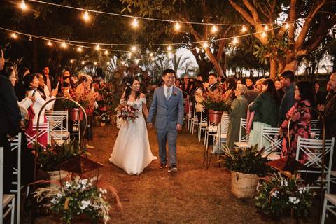 decoração boho para campo '