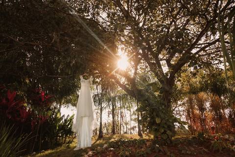 vestido de noiva para casamento ao ar livre , '