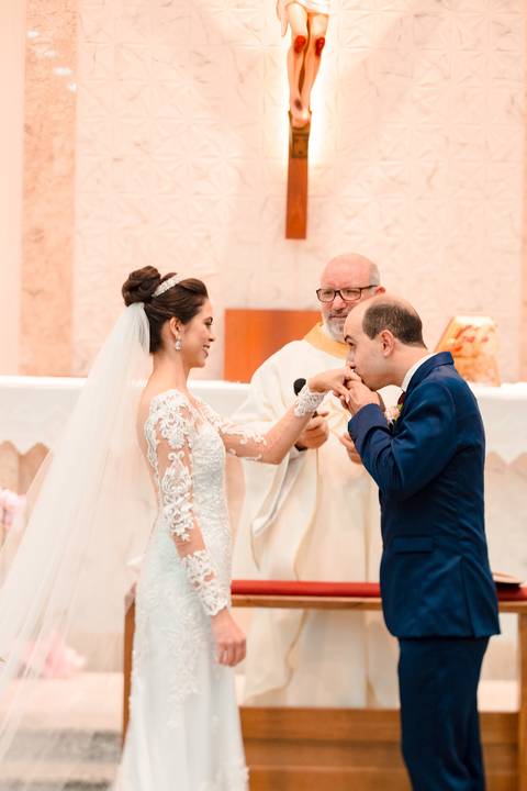 troca das alianças '