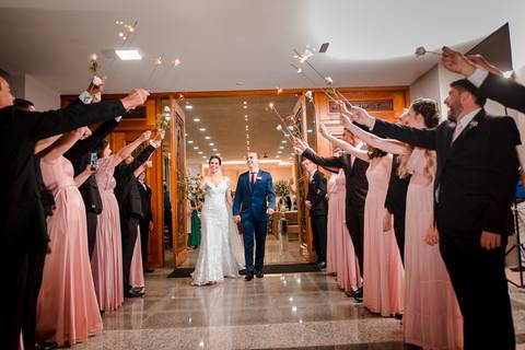 foguinho para a saida dos noivos , ou estrelinha '