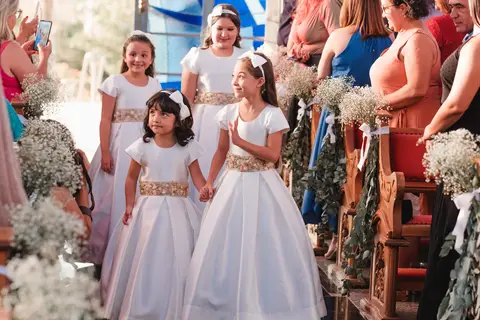 vestido de daminhas '