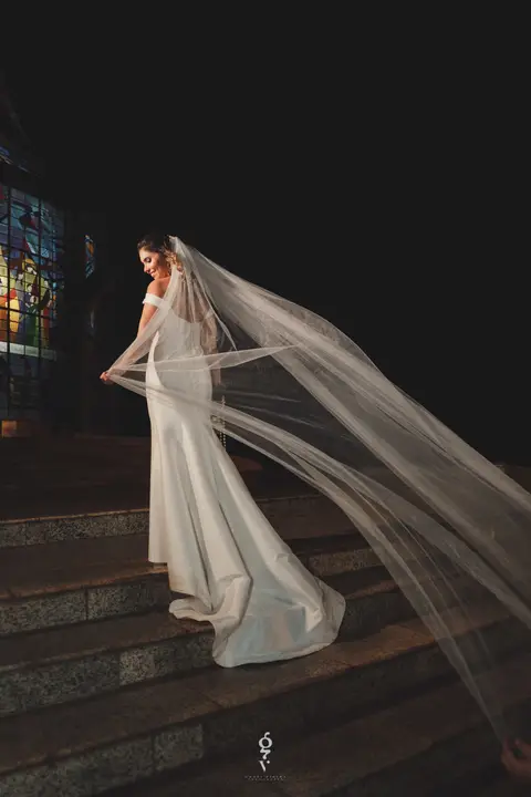 Vestido de noiva sereia '