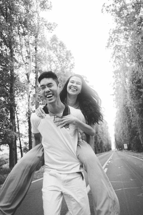 Foto de casal expontanea'